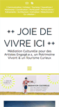 Mobile Screenshot of joiedevivreici.com
